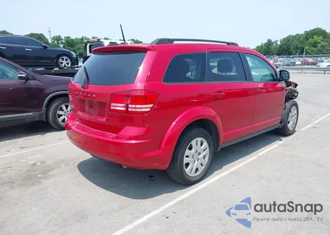 2018 Dodge Journey Se из США, поврежденный, VIN 3C4PDCAB3JT519777